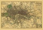 PIGOT & Co.s MINIATURE PLAN OF LONDON & VICINITY 1820