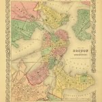 BOSTON AND ADJACENT CITIES 1856