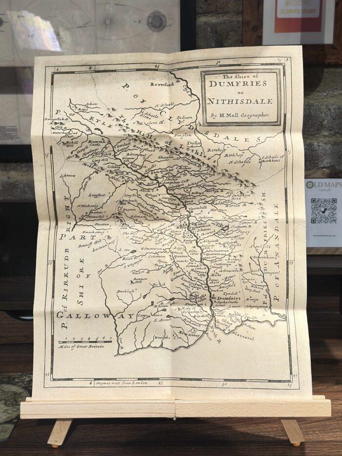 DUMFRIES THE SHIRE OF DUMFRIES OR NITHISDALE 1725 - Image 3