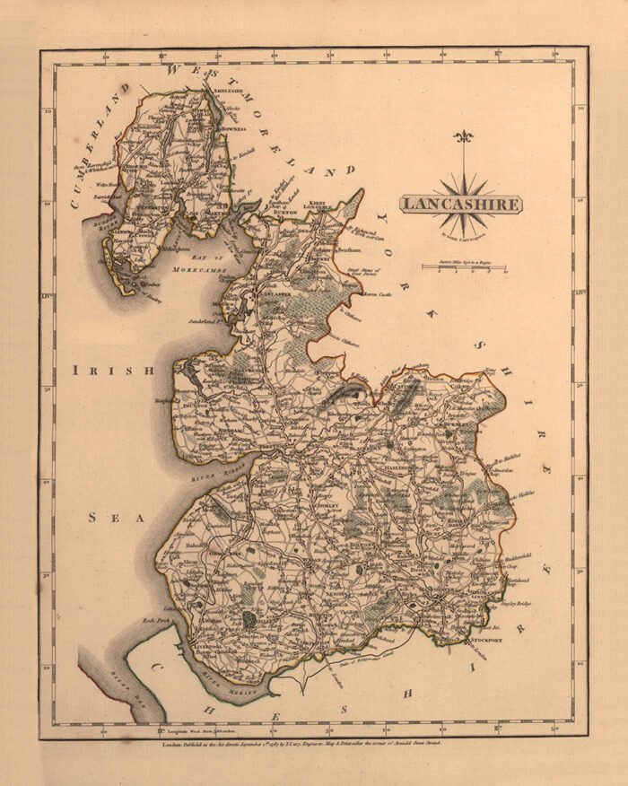 LANCASHIRE 1787 - Image 1