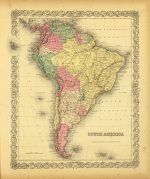 SOUTH AMERICA 1856