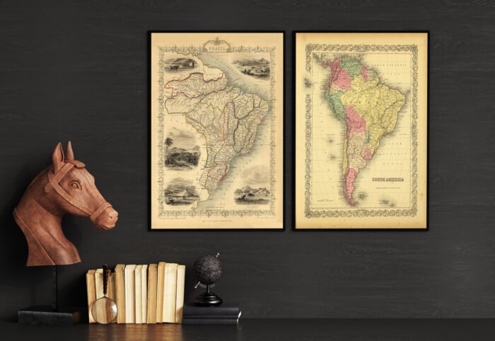 brasil-southamerica SOUTH AMERICA 1856 - Image 4
