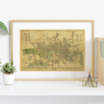 CARY’S NEW AND ACCURATE PLAN OF LONDON 1795 - Image 2
