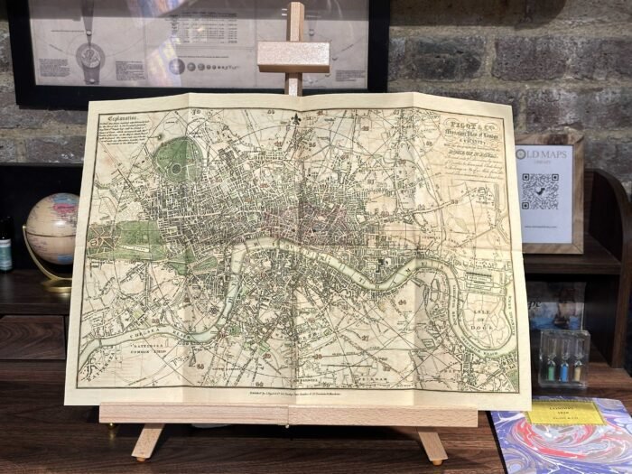 PIGOT & Co.s MINIATURE PLAN OF LONDON & VICINITY 1820 - Image 3