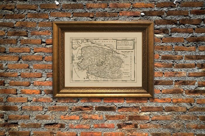 renfrew THE SHIRE OF RENFREW WITH CUNINGHAM 1725 - Image 2