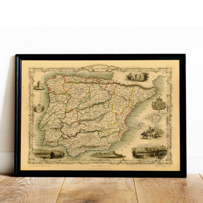 SPAIN & PORTUGAL 1851 - Image 2