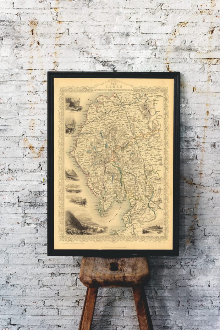 THE LAKES OF CUMBERLAND & WESTMORE 1851 - Image 2