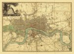LAURIE & WHITTLE’S NEW MAP OF LONDON 1809