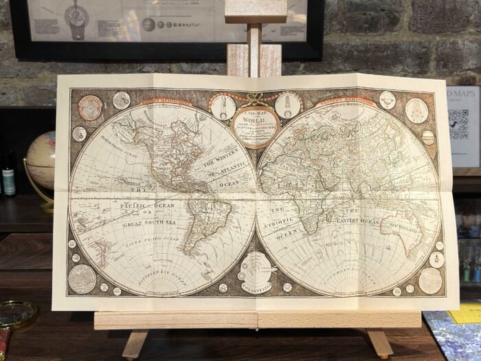 world 1799 WORLD MAP 1799 - Image 3