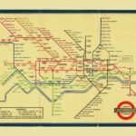 LONDON UNDERGROUND - 1936 TUBE MAP