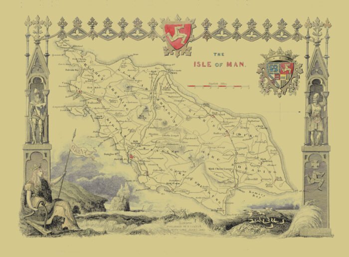 ISLE OF MAN c. 1843 - Image 1