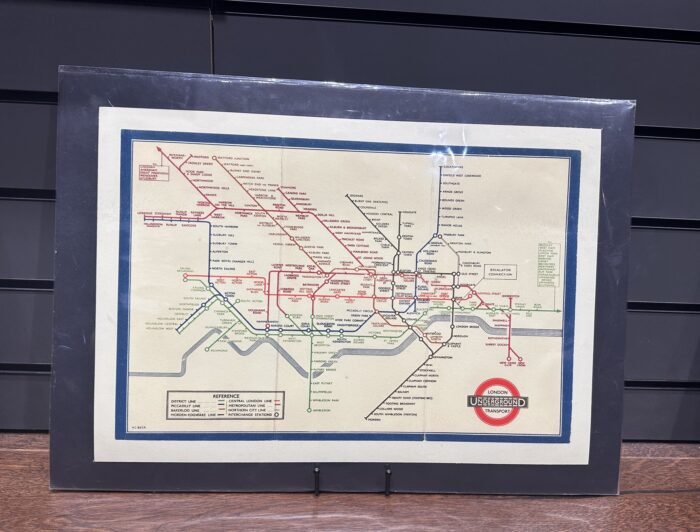 LONDON UNDERGROUND - 1936 TUBE MAP - Image 4