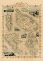 British Possessions in the Mediterranean, 1851